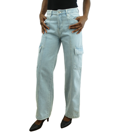 Jordache Ladies Mid Rise Straight Jeans