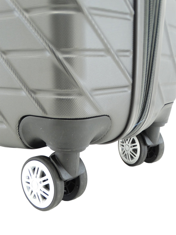 28" Airliner, Hardshell Large Spinner Suitcase-Dark Grey