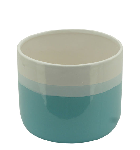 5502-2163 vase wht/blue