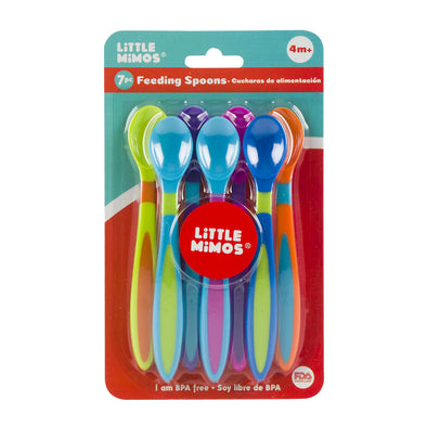 60306, Little Mimos, 7Pc Babies' Feeding Spoon Set