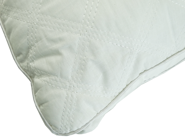 Queen Cotton Pillow w/ Polyester Filling
