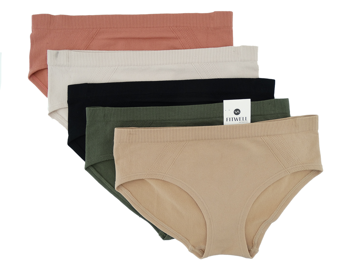 Fitwell Ladies 5Pk Panties S M L XL Maxie Department Store