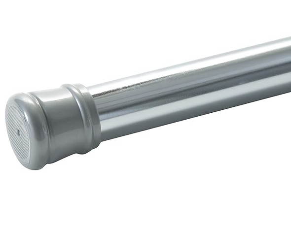 Popular Bath Nichole Shower Tension Rod (41X72 IN Silver)