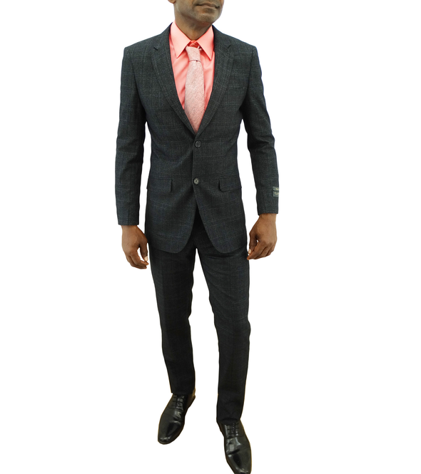 ACJR77, Creativa Checkers Suit Size 36R-48R