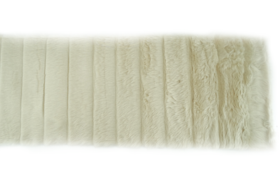 Soho - Faux Fur Area Rug/Runner - 50x180cm - Cream