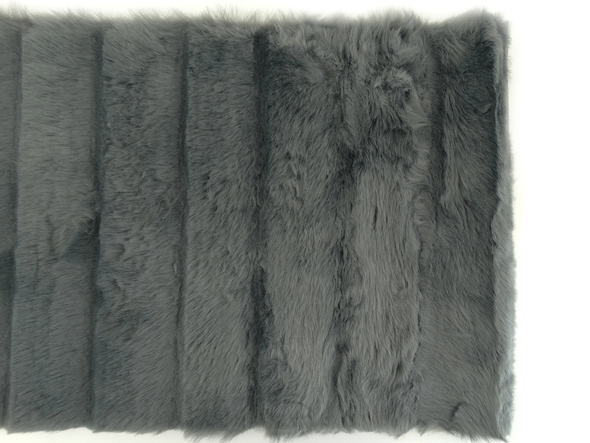 ARTNOVO50X180GRY, Soho - Faux Fur Area Rug/Runner - 50x180cm - Grey