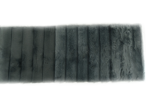 ARTNOVO50X180GRY, Soho - Faux Fur Area Rug/Runner - 50x180cm - Grey