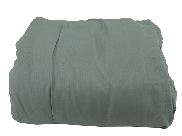 Ryderwood - 10Pc King Crinkle BIB Comforter Set - Grey