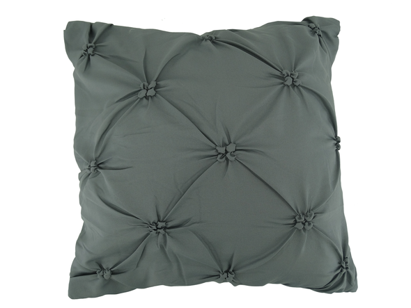 Ryderwood - 10Pc Queen Crinkle BIB Comforter Set - Grey