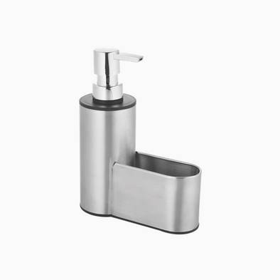 Pantrymate Sponge Holder & Soap Dispenser Stainless Steel