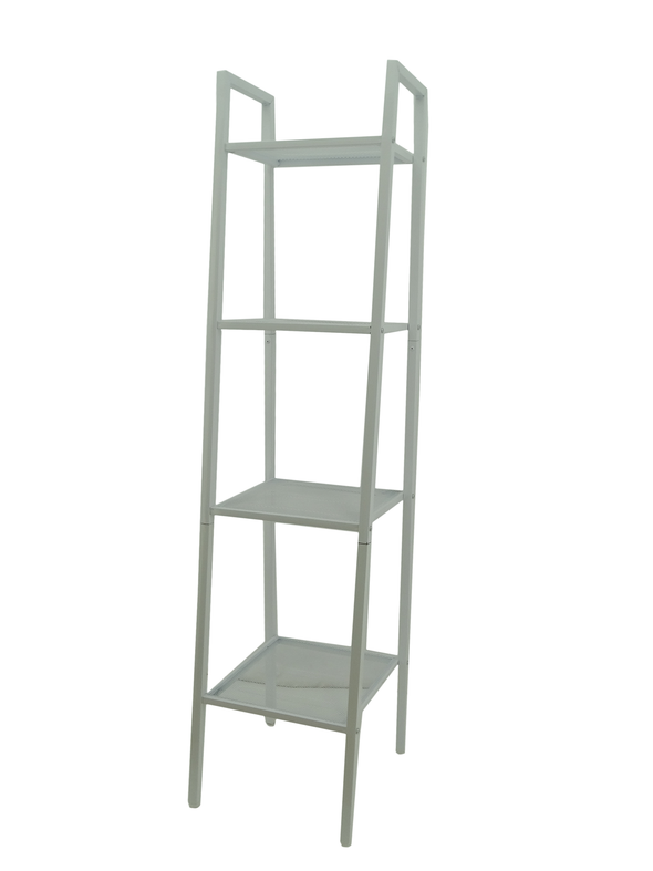 4 Tier 59" Multipurpose Metal Ladder Shelf