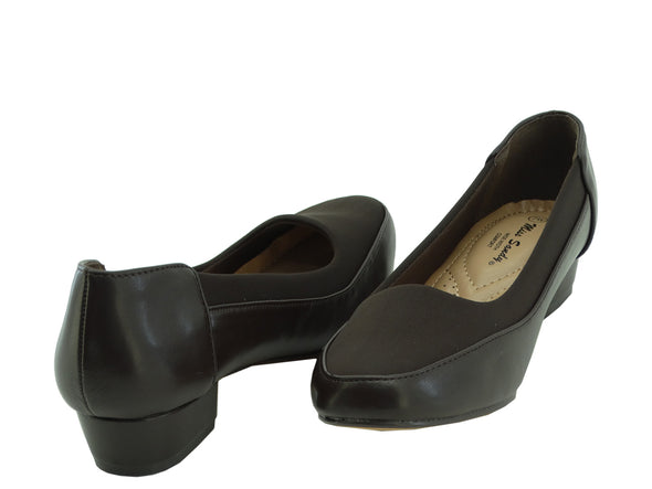 Ladies' Miss Sandy Slip-On 13917-102 Work Shoes-Brown