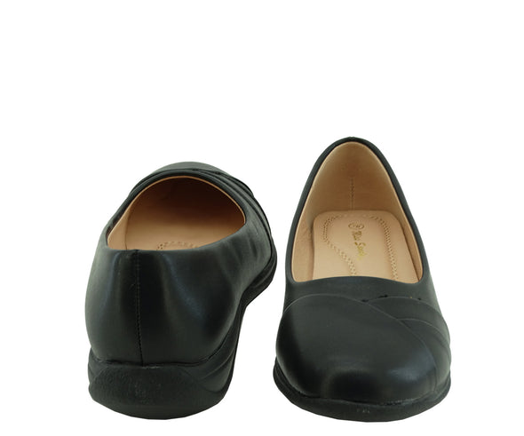 Ladies' Miss Sandy Slip-On 12909-101 Work Shoes-Black