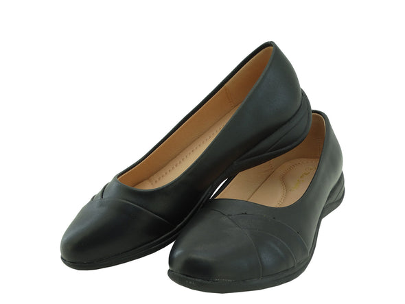 Ladies' Miss Sandy Slip-On 12909-101 Work Shoes-Black