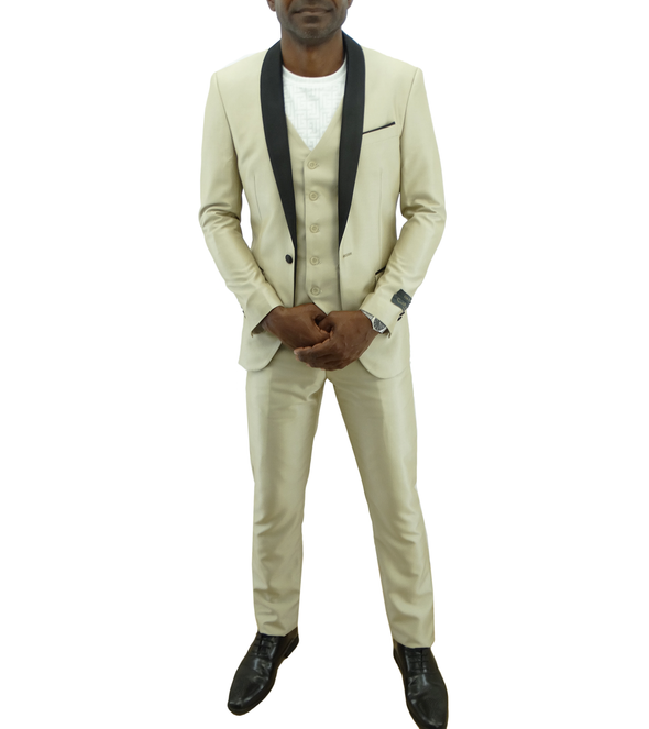 MW9101, Creativia - Men's Slim Fit 3Pc Tuxedo (36R-48R)