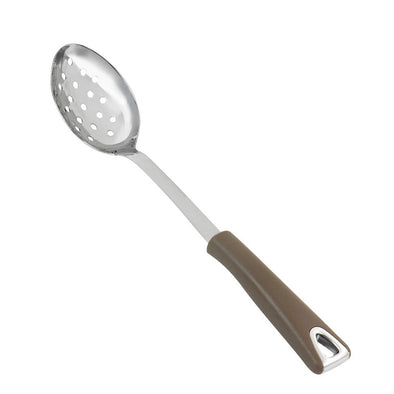 523-9086, MS S/Steel Slotted Spoon-Grey