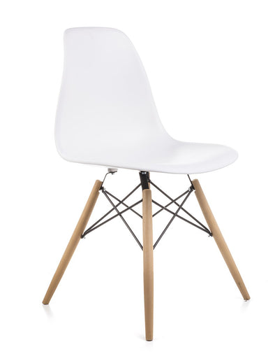 MONAWHT,  Modax, Mona Eames Chair - White