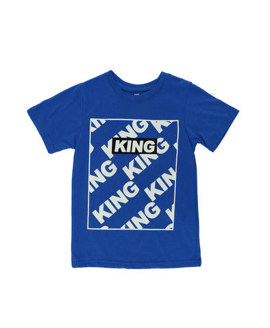 Boys' For Teens Only, Short Sleeve 'King' Graphic T-Shirt