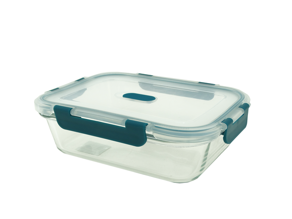 Baker's Secret - 1040ML Glass Food Storage Container w/Lid