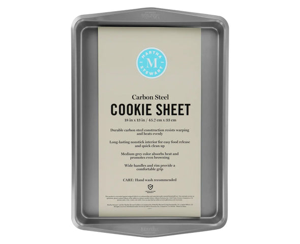 12904801, Martha Stewart, Carbon Steel Cookie Sheet (15"x10'')