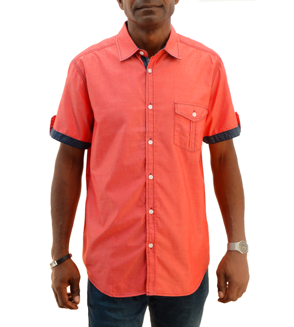 HB4181, AT Jeans Men's S/S Shirt S-XL
