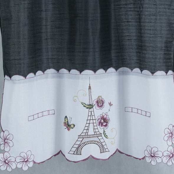 5571-100, 3Pc Kitchen Curtain Set, Monarch Paris