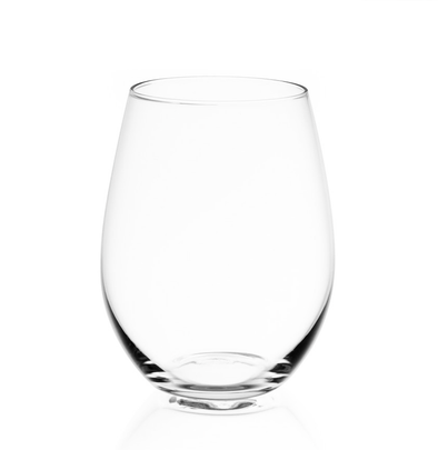 240-0636, Cristar, Mikonos Stemless Wine Glass- 15oz