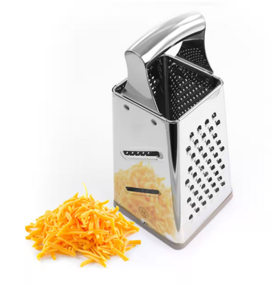 12912101, 9.5" Stainless Steel 4 Sided Box Grater