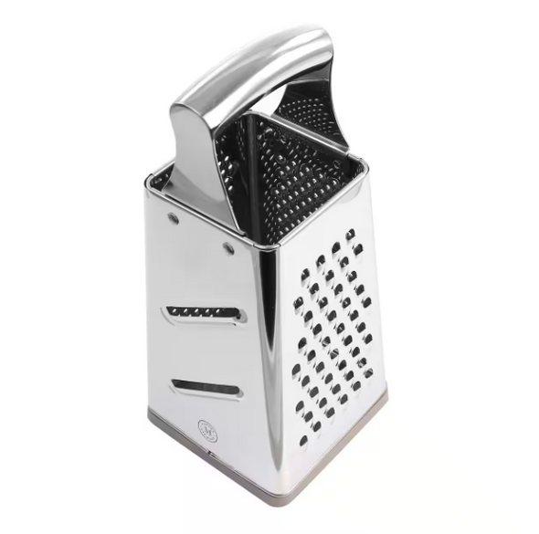 12912101, 9.5" Stainless Steel 4 Sided Box Grater