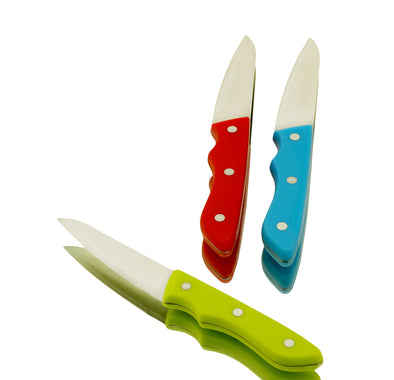 100-3225, Mr. Handy, 3Pc Stainless Steel Paring Knife Set