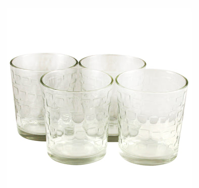 9207904, Gibson Home - Great Foundations, 4Pc Glass Tumbler Set