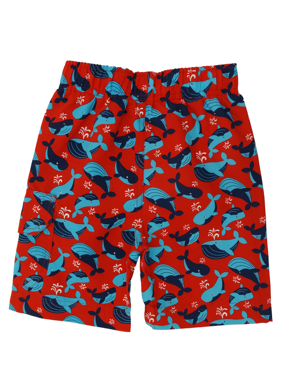 Jump and Splash Boy's Printed Swim Shorts