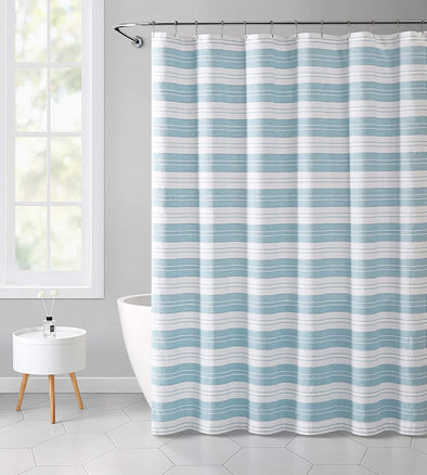 Stripe Eyelet Shower Curtain