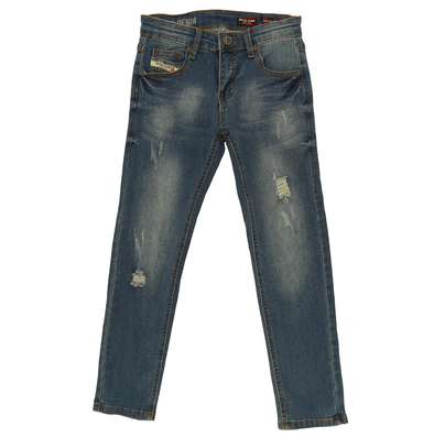 582-2907, Boy's Jeans Ocean Blue