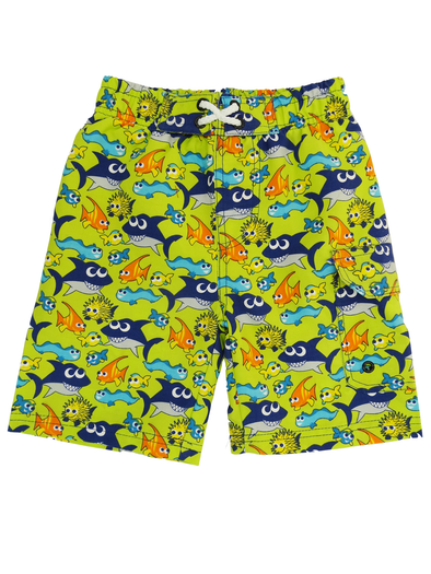 Jump and Splash Boy's Printed Swim Shorts
