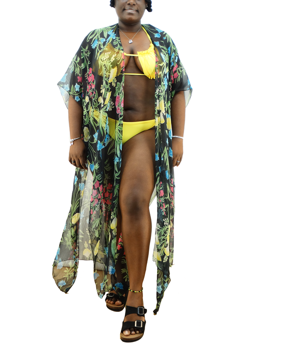 Ladies' Salty Lemon Cover Up (Assorted) One Size