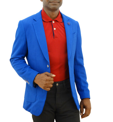 Men's Royal Blue Blazer