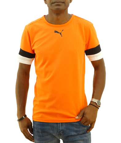 Men's S/Sleeve Puma Training T-Shirt Orange