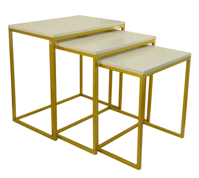 935322, 3 Piece Faux Marble Nesting Tables