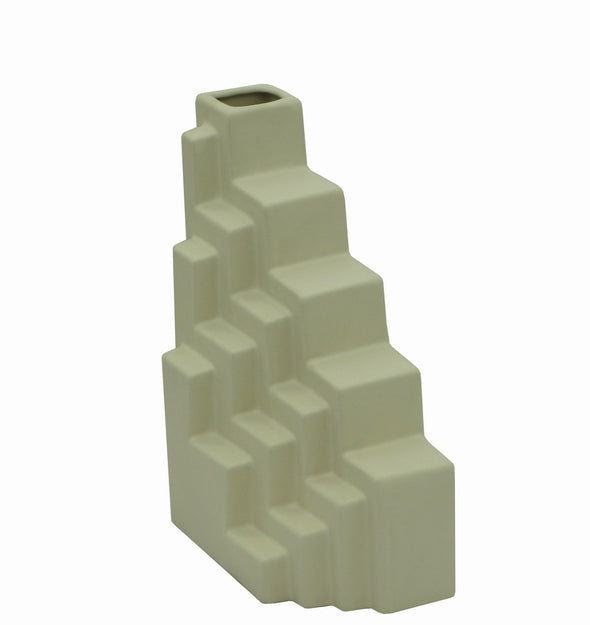 5502-1253, Ceramic Steps Vase