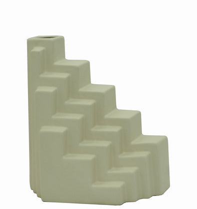 5502-1253, Ceramic Steps Vase