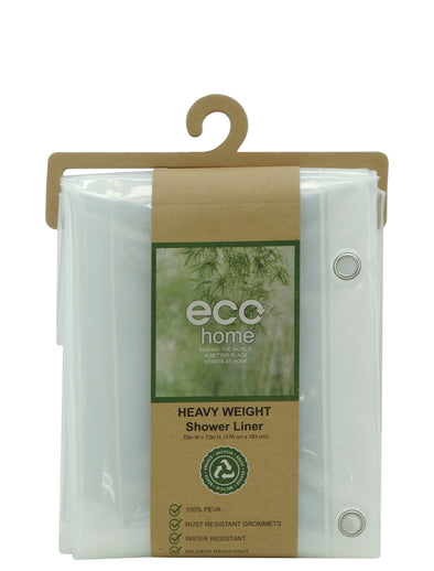 001891, ECO HOME Shower Liner Clear