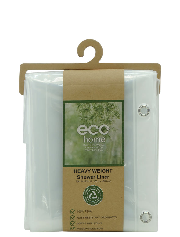 001891, ECO HOME Shower Liner Clear