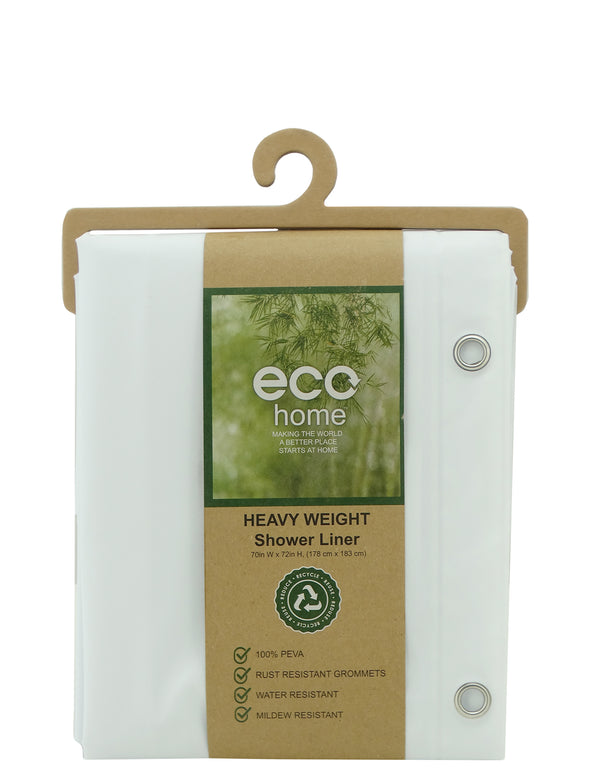 001914,  ECO Home Shower Liner White