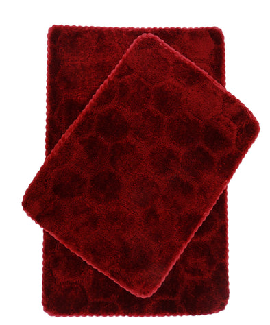 Lux Home,Volterra- 2pc Bath Rug Set (17*24/20*32 )