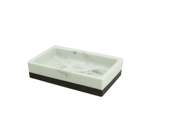 014235, Luxe Collection, Sereno- Soap Dish- White