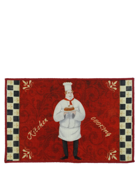 015874,  Gourmet Galley, Cooking Chef- Kitchen Mat ( 20*30)