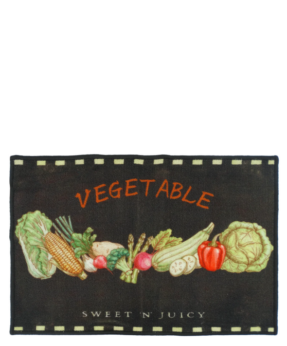 015911,  Gourmet Galley, Veggies- Kitchen Mat (20*30)