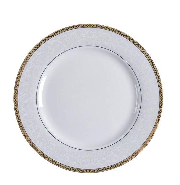 240-3995, Plates & Beyond 10.5" Gold Rimmed Plate