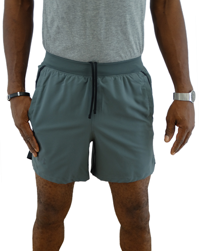 1361492012, Under Armour, Launch - Men's 5" Shorts - Grey